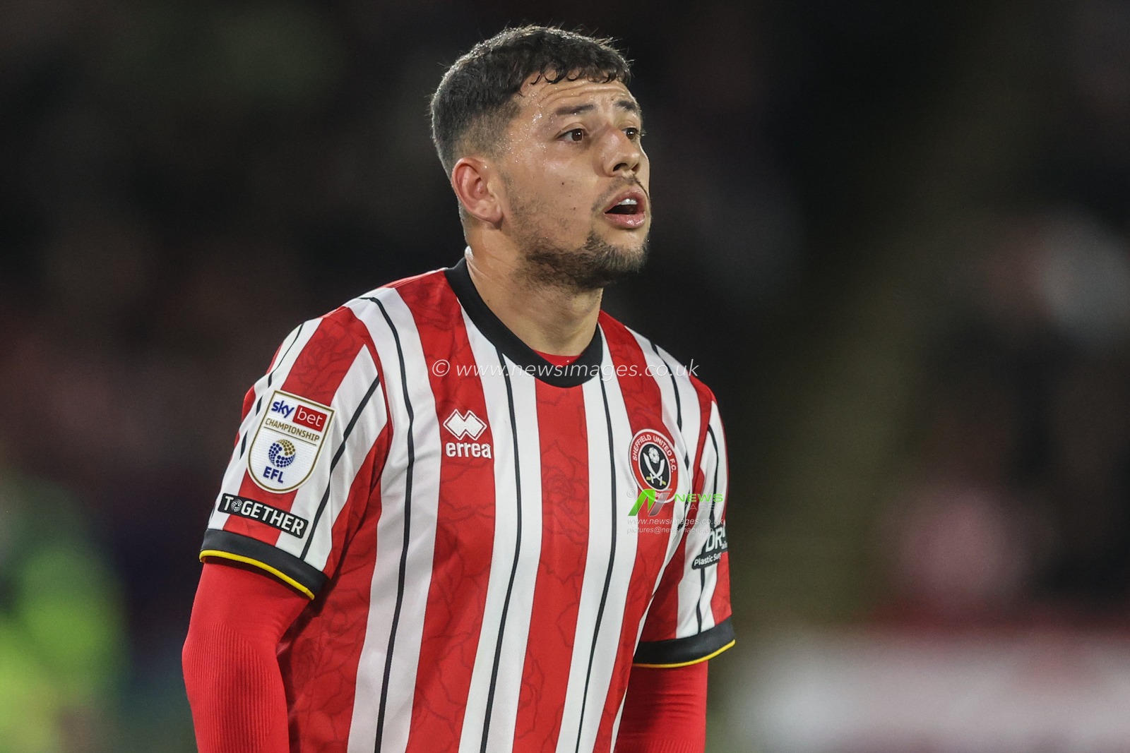 Gustavo Hamer of Sheffield United during the Sky Bet Championship match Sheffield United vs Swansea City at Bramall Lane, Sheffield, United Kingdom, 2nd October 2024

(Photo by Alfie Cosgrove/News Images)