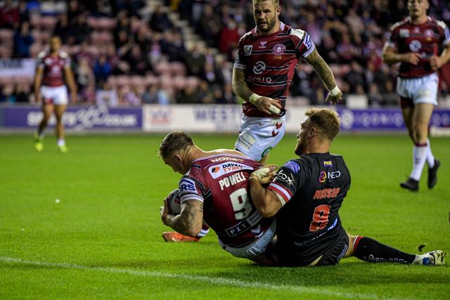 Betfred Super League Wigan Warriors v Salford Red Devils