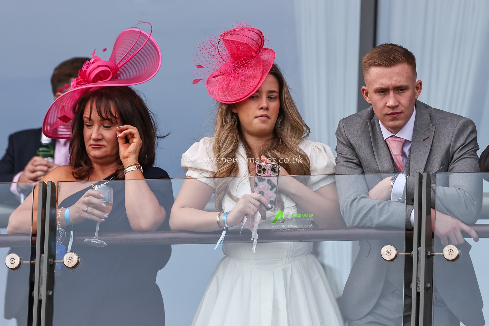 Racegoers during the Randox Grand National 2024 Opening Day at Aintree Racecourse, Liverpool, United Kingdom, 11th April 2024

(Photo by Mark Cosgrove/News Images)