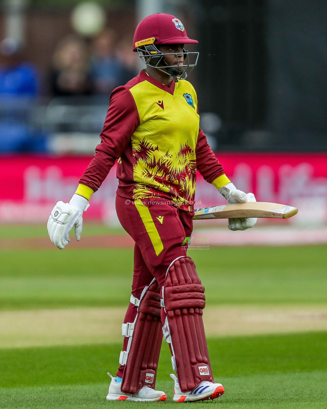 Jannillea Glasgow of West Indies Women looks dejected following her dismissal during the 3rd Vitality IT20 Series match England Women vs West Indies Women at The Cloud County Ground, Chelmsford, United Kingdom, 26th May 2025

(Photo by Izzy Poles/News Images)