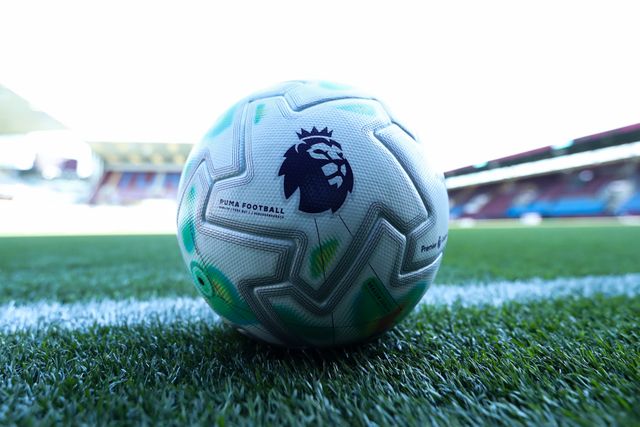 Premier League match ball ahead of the Premier League match Burnley vs Manchester City at Turf Moor, Burnley, United Kingdom on 22 April 2026

(Photo by Jorge Horsted/News Images)