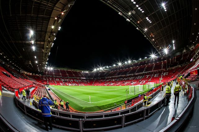 A general view of Old Trafford ahead of the Premier League match Manchester United vs Newcastle United at Old Trafford, Manchester, United Kingdom, 26th December 2025

(Photo by Alfie Cosgrove/News Images)

*** GER AUT SUI OUT ***