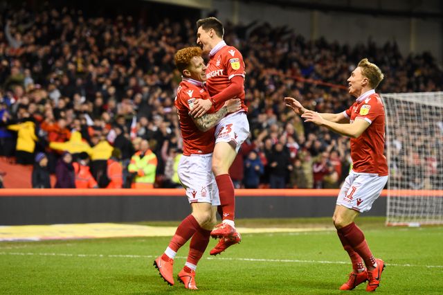 Sky Bet Championship Nottingham Forest v Aston Villa
