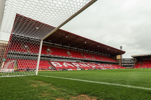 A general view of Oakwell ahead of the Sky Bet League One match Barnsley vs Bromley at Oakwell, Barnsley, United Kingdom on 15 August 2026

(Photo by Alfie Cosgrove/News Images)