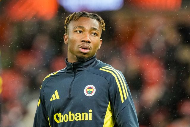 Dorgeles Nene of Fenerbahce in the pregame warmup session  during the UEFA Europa League 
Knockout Round Play-offs match Nottingham Forest vs Fenerbahce at City Ground, Nottingham, United Kingdom on 26 February 2026

(Photo by Maynard Manyowa/News Images)