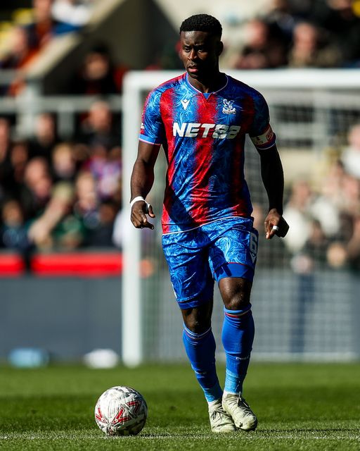 Marc Guehi of Crystal Palace runs with the ball during the Emirates FA Cup 5th Round match Crystal Palace vs Millwall at Selhurst Park, London, United Kingdom, 1st March 2025

(Photo by Izzy Poles/News Images)