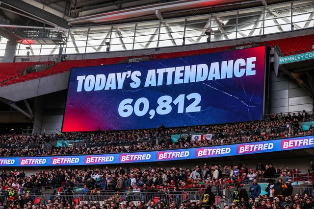 A record attendance in the ashes during the The Ashes Series 2025 England vs Australia at Wembley Stadium, London, United Kingdom, 25th October 2025

(Photo by Alfie Cosgrove/News Images)