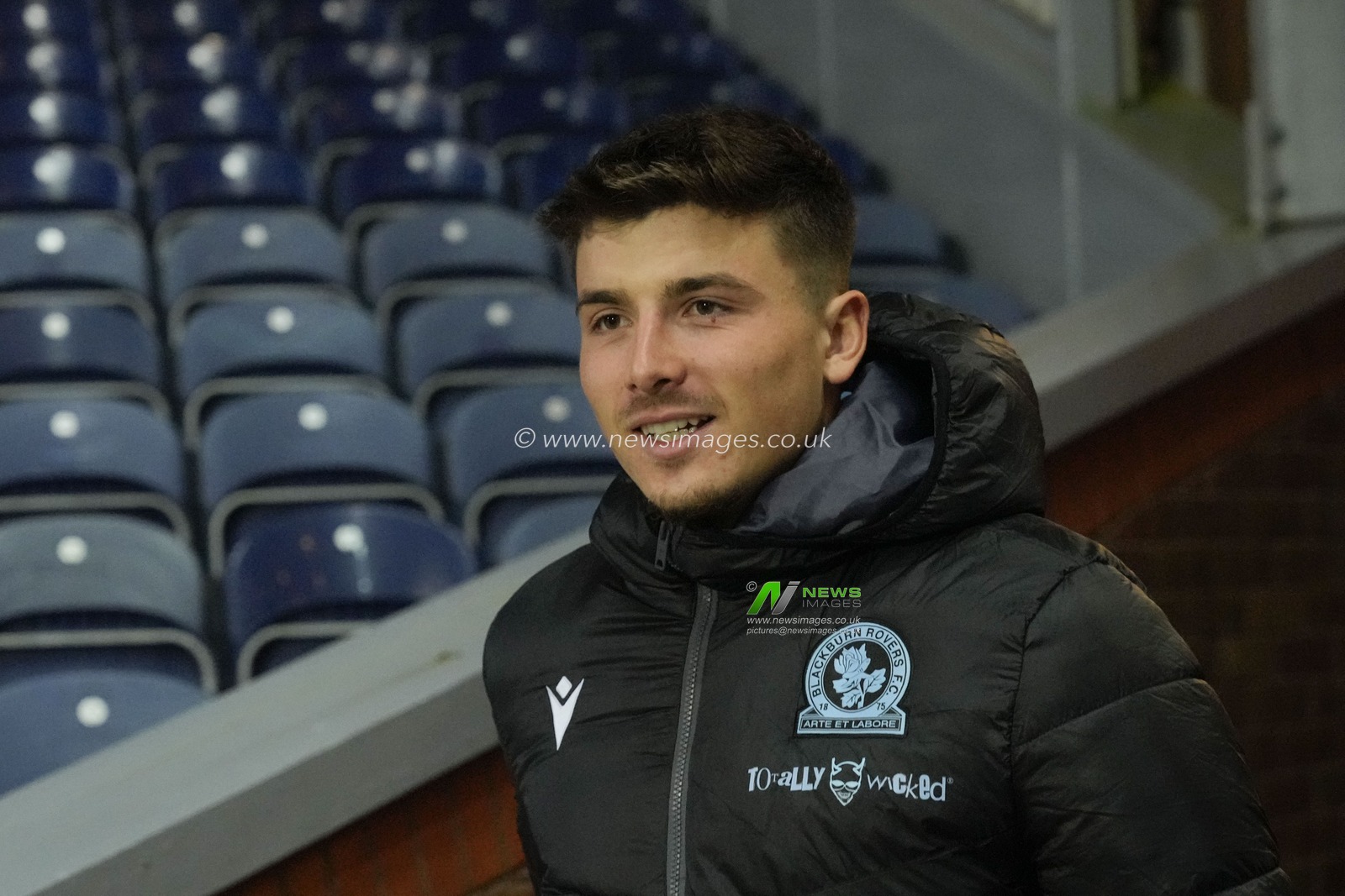 Semir TelaloviÄ‡ #33 of Blackburn Rovers arrives at the stadium before the Sky Bet Championship match Blackburn Rovers vs Bristol City at Ewood Park, Blackburn, United Kingdom, 12th December 2023

(Photo by Steve Flynn/News Images)