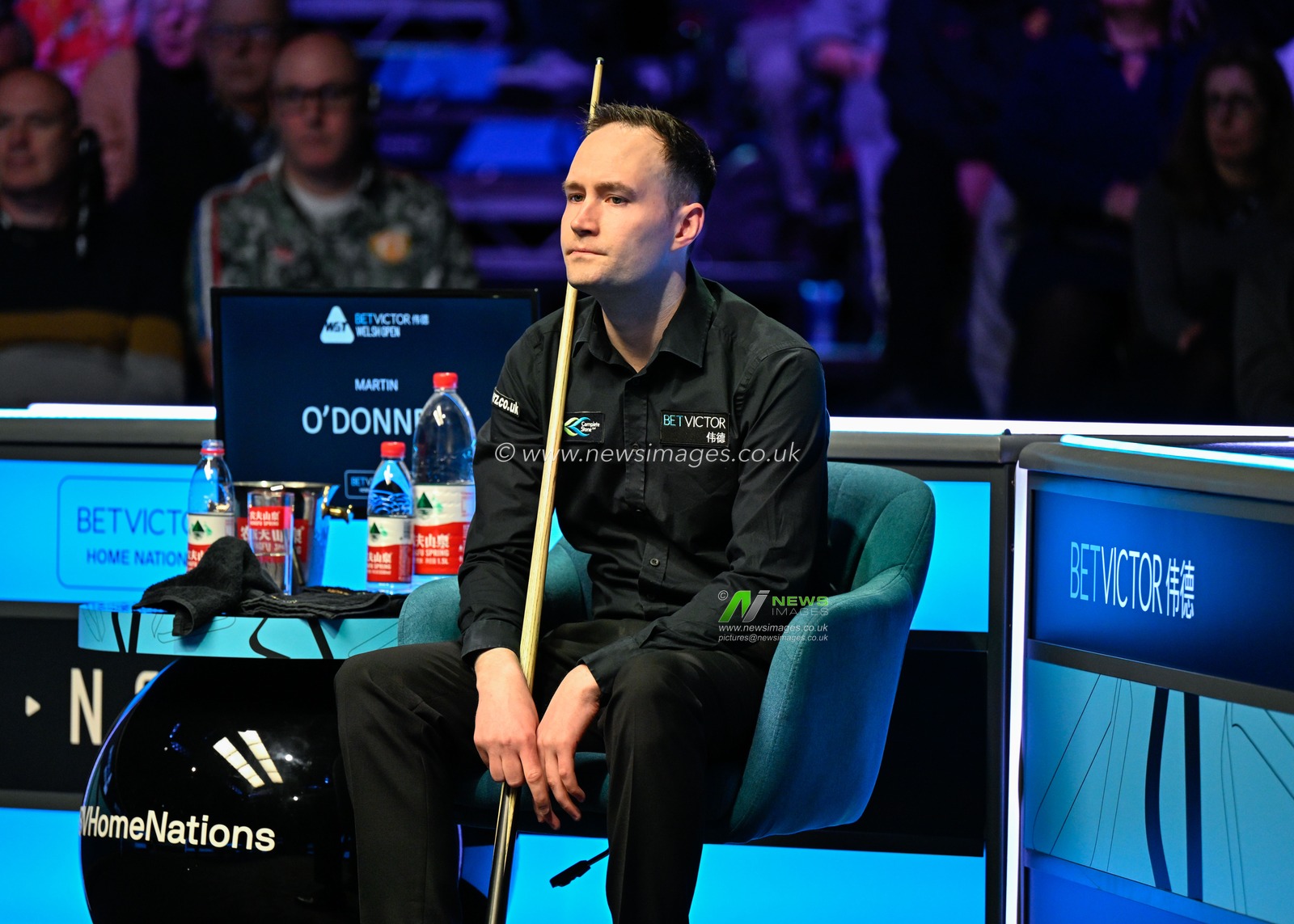 Martin O'Donnell, during the 2024 BetVictor Welsh Open Final at Venue Cymru, Llandudno, United Kingdom, 18th February 2024

(Photo by Cody Froggatt/News Images)