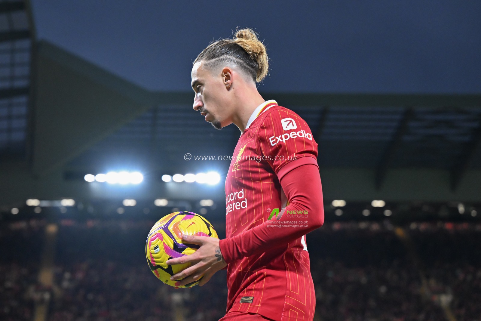 Kostas Tsimikas of Liverpool during the Premier League match Liverpool vs Brighton and Hove Albion at Anfield, Liverpool, United Kingdom, 2nd November 2024

(Photo by Cody Froggatt/News Images)