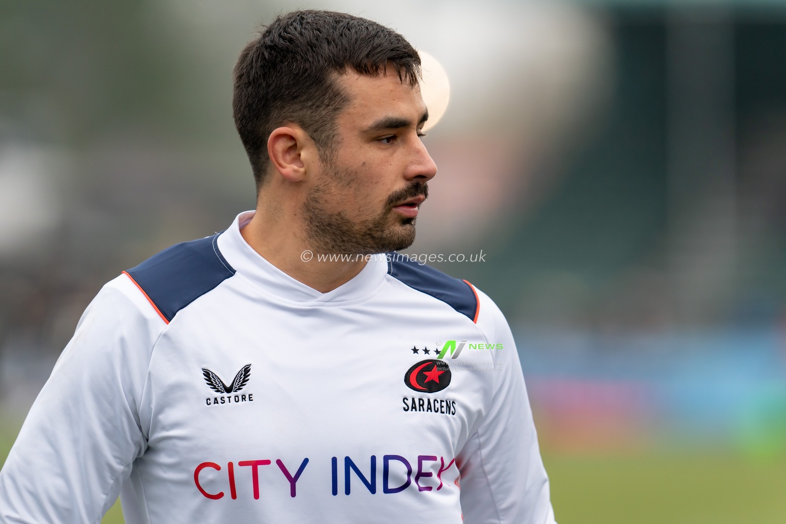 Alex Lozowski #12 of Saracens during the Gallagher Premiership match Saracens vs Northampton Saints at StoneX Stadium, London, United Kingdom, 13th November 2022

(Photo by Richard Washbrooke/News Images)