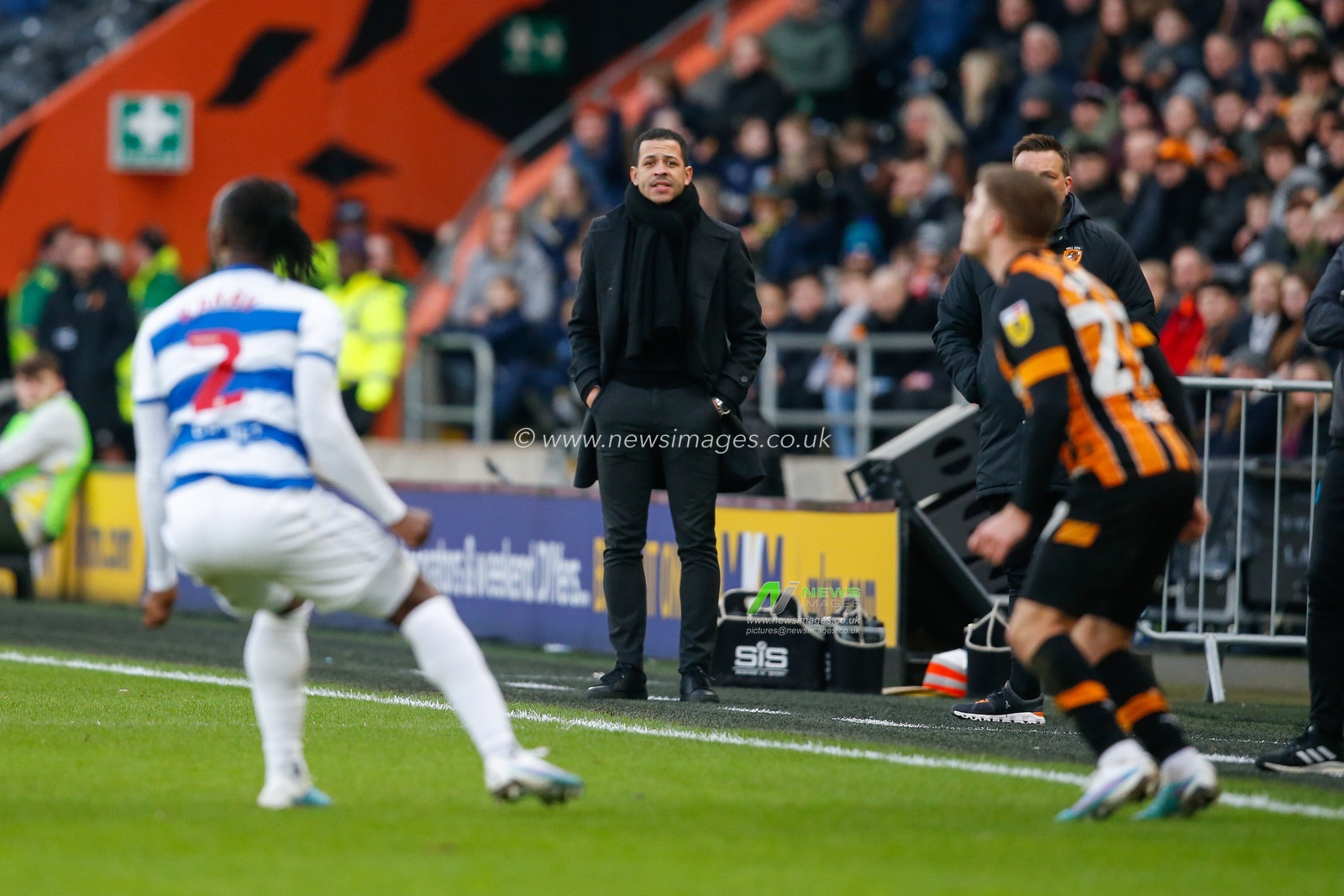 Liam Rosenior manager of Hull City during the Sky Bet Championship match Hull City vs Queens Park Rangers at MKM Stadium, Hull, United Kingdom, 28th January 2023

(Photo by Ben Early/News Images)