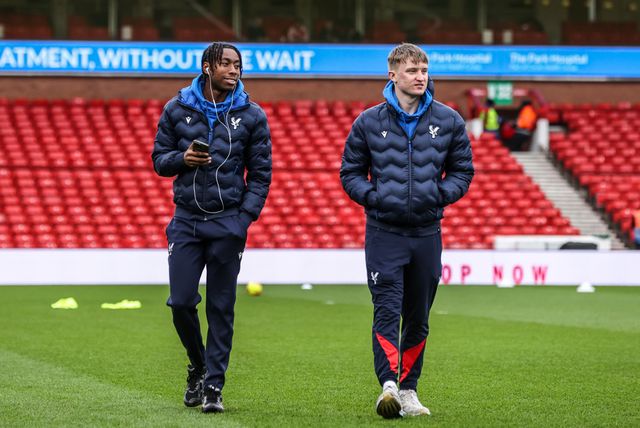 Kaden Rodney of Crystal Palace arrives during the Premier League match Nottingham Forest vs Crystal Palace at City Ground, Nottingham, United Kingdom, 1st February 2026

(Photo by Alfie Cosgrove/News Images)