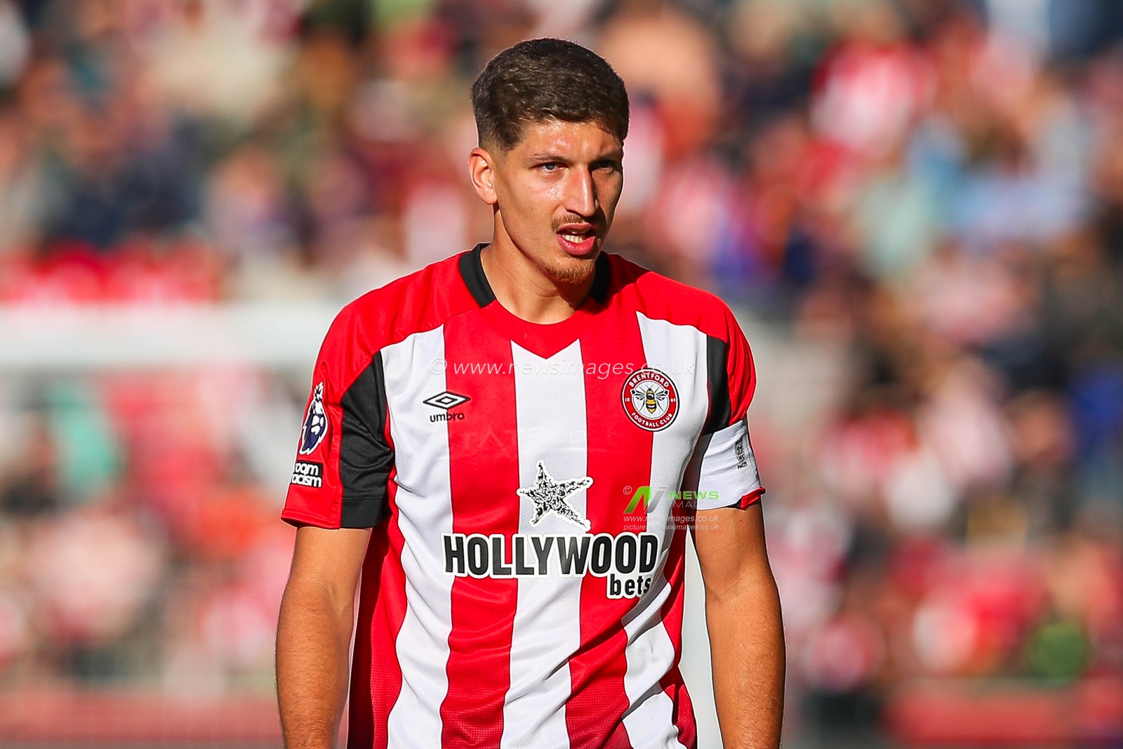 Vitaly Janelt of Brentford looks on during the Premier League match Brentford vs West Ham United at The Gtech Community Stadium, London, United Kingdom, 28th September 2024

(Photo by Izzy Poles/News Images)
