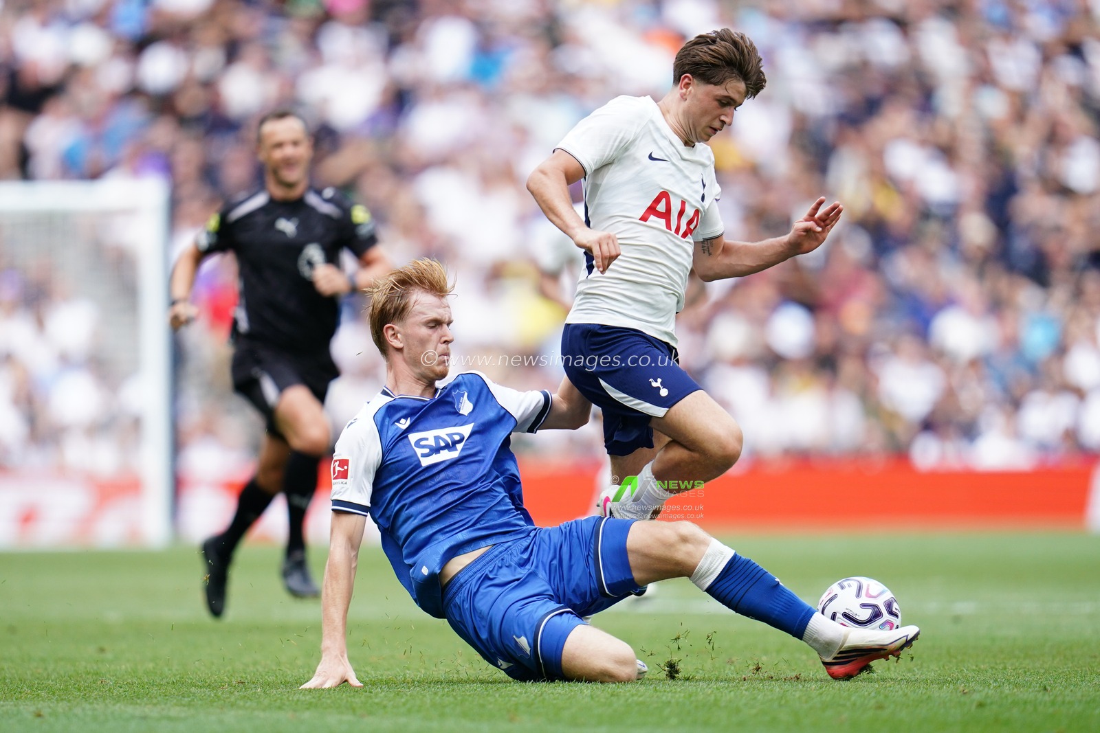 during the pre-season friendly match Tottenham Hotspur vs Hoffenheim at Tottenham Hotspur Stadium, London, United Kingdom on 15 August 2026

(Photo by Harvey Murphy/News Images)