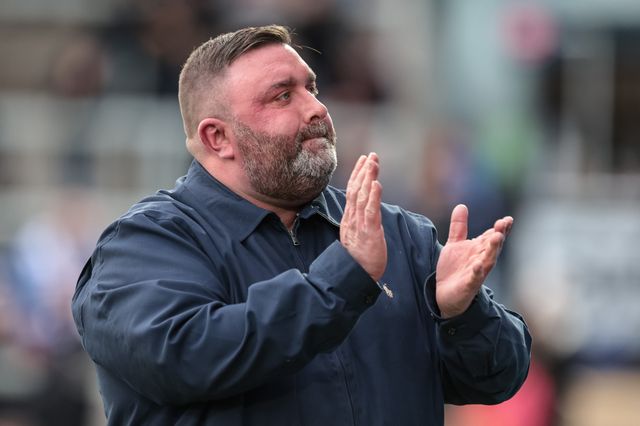 Matt Ellis owner of Wakefield Trinity applauds the fan during the Betfred Super League round 11 match Wakefield Trinity vs Catalans Dragons at DIY Kitchens Stadium, Wakefield, United Kingdom on 15 May 2026

(Photo by Mark Cosgrove/News Images)
