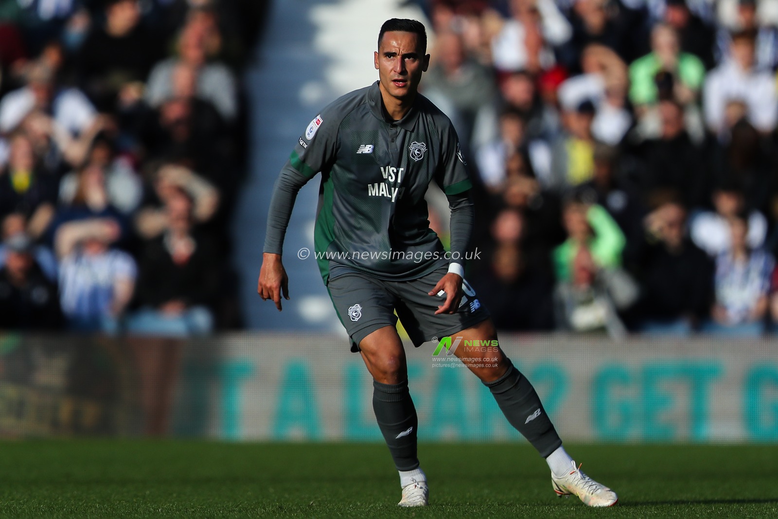 Anwar El Ghazi of Cardiff City during the Sky Bet Championship match West Bromwich Albion vs Cardiff City at The Hawthorns, West Bromwich, United Kingdom, 26th October 2024

(Photo by Gareth Evans/News Images)
