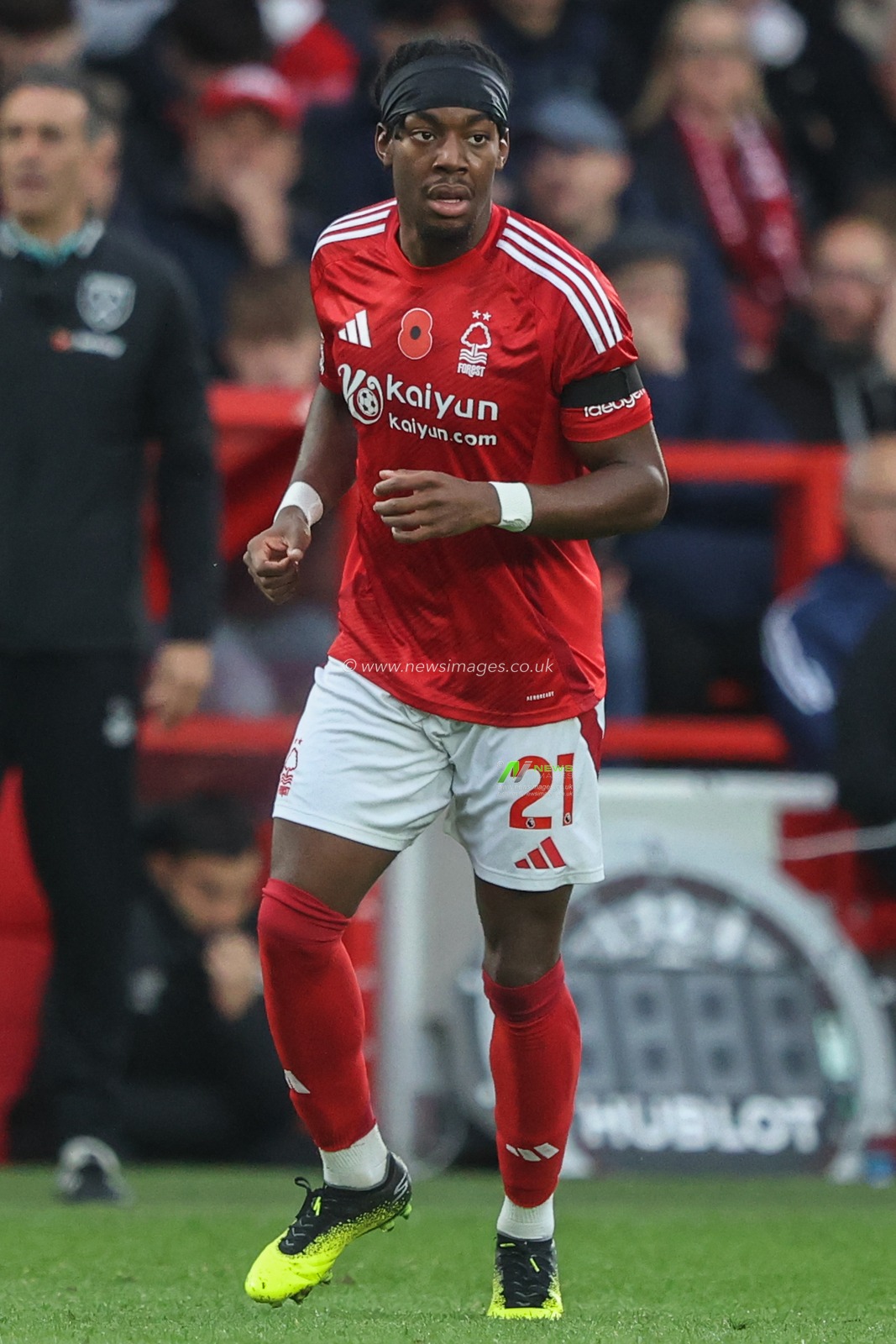 Anthony Elanga of Nottingham Forest during the Premier League match Nottingham Forest vs West Ham United at City Ground, Nottingham, United Kingdom, 2nd November 2024

(Photo by Alfie Cosgrove/News Images)