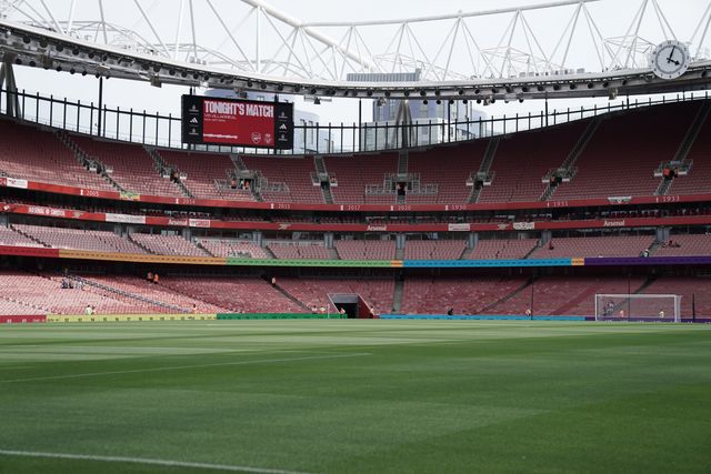 General view of the emirates stadium ahead of the Pre-season friendly match Arsenal vs Villarreal at Emirates Stadium, London, United Kingdom, 6th August 2025

(Photo by Harvey Murphy/News Images)