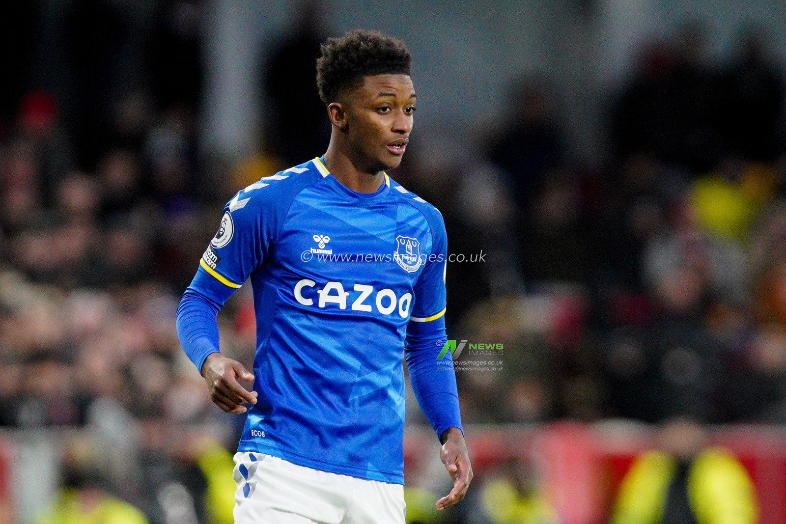 Demarai Gray #11 of Everton