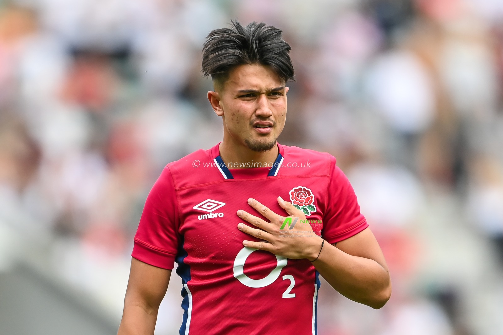 Marcus Smith of England during the game