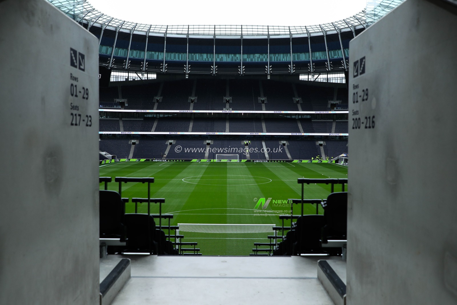 A detailed view of Tottenham Hotspur Stadium prior to the Premier League match Tottenham Hotspur vs Everton at Tottenham Hotspur Stadium, London, United Kingdom, 24th August 2024

(Photo by Izzy Poles/News Images)