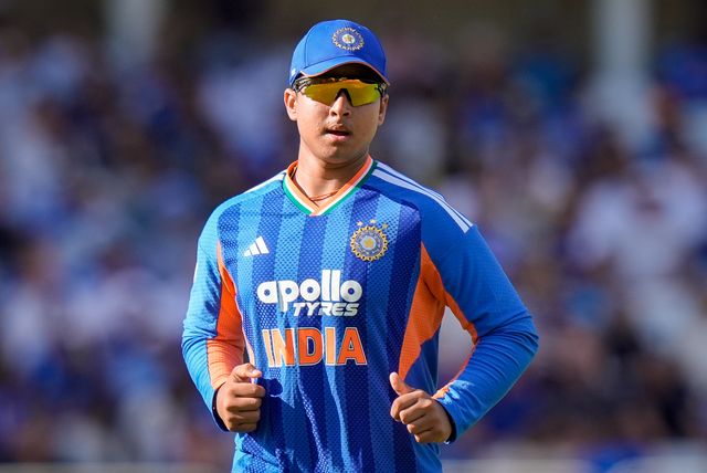 Vaibhav Sooryavanshi of India during the Third Vitality T20 International match England vs India at Trent Bridge, Nottingham, United Kingdom on 07 July 2026

(Photo by Maynard Manyowa/News Images)
