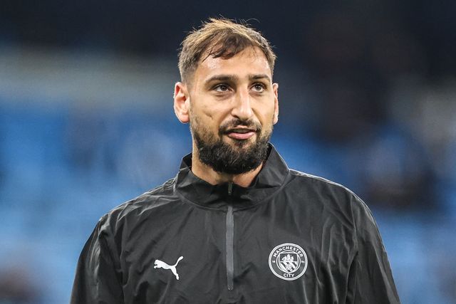 Gianluigi Donnarumma of Manchester City in the pregame warmup session during the UEFA Champions League 2025/26 Phase MD1 Manchester City vs Napoli League at The City of Manchester Stadium, Manchester, United Kingdom, 18th September 2025

(Photo by Alfie Cosgrove/News Images)