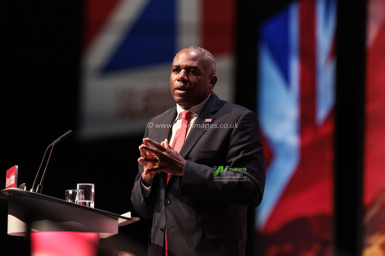 David Lammy MP, Deputy Prime Minister and Secretary of State for Justice addresses the Conference during the labour Party Annual Conference 2025 Day 2 at The ACC, Liverpool, United Kingdom, 29th September 2025

(Photo by Mark Cosgrove/News Images)