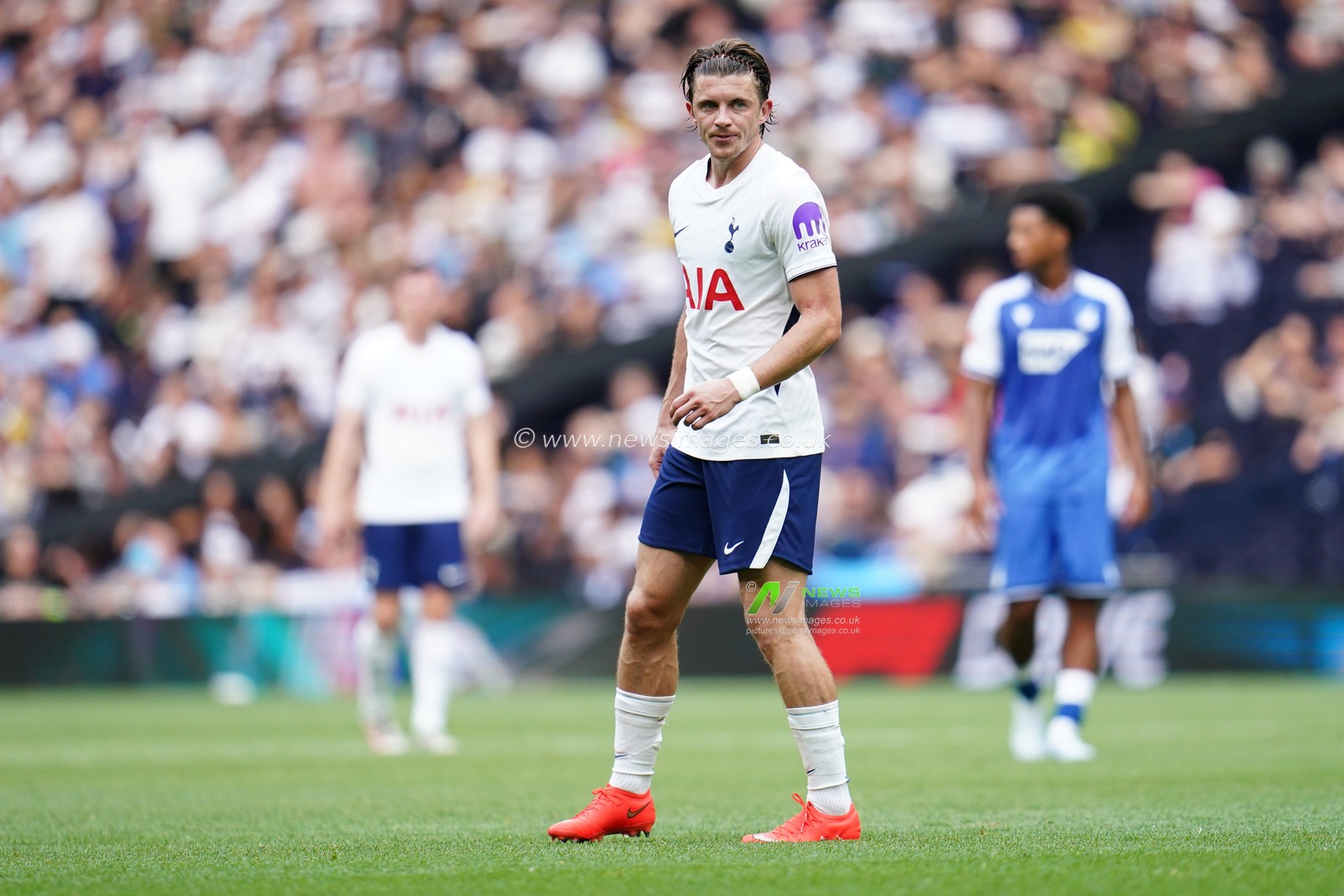 Conor Gallagher of Tottenham Hotspur during the pre-season friendly match Tottenham Hotspur vs Hoffenheim at Tottenham Hotspur Stadium, London, United Kingdom on 15 August 2026

(Photo by Harvey Murphy/News Images)