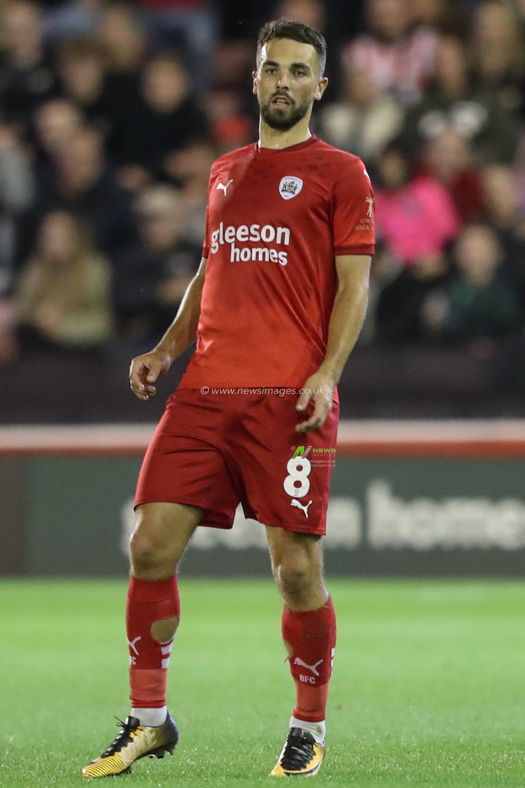 Adam Phillips of Barnsley during the Carabao Cup match Barnsley vs Sheffield United at Oakwell, Barnsley, United Kingdom, 27th August 2024

(Photo by Alfie Cosgrove/News Images)