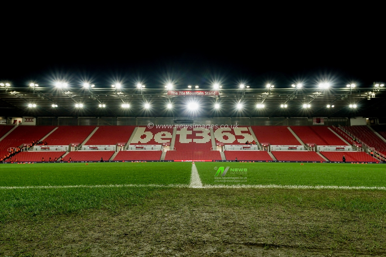 A general view of the pitch and stands during the Sky Bet Championship match Stoke City vs Oxford United at Bet365 Stadium, Stoke On Trent, United Kingdom on 25 February 2026

(Photo by Maynard Manyowa/News Images)