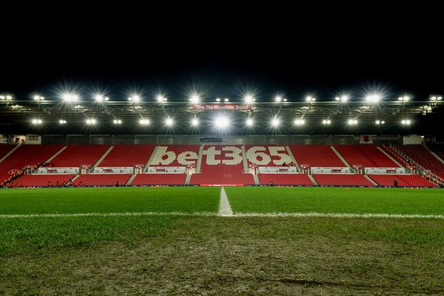 A general view of the pitch and stands during the Sky Bet Championship match Stoke City vs Oxford United at Bet365 Stadium, Stoke On Trent, United Kingdom on 25 February 2026

(Photo by Maynard Manyowa/News Images)