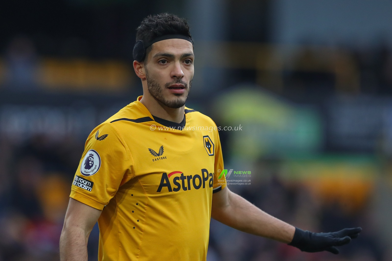 RaÃºl JimÃ©nez #9 of Wolverhampton Wanderers during the Premier League match Wolverhampton Wanderers vs Tottenham Hotspur at Molineux, Wolverhampton, United Kingdom, 4th March 2023

(Photo by Gareth Evans/News Images)