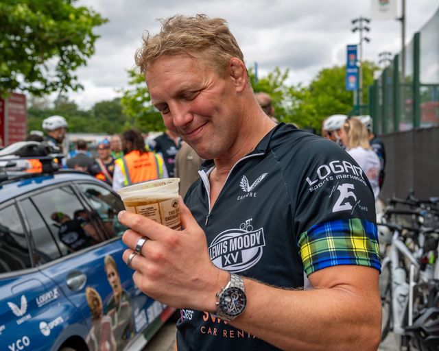 Lewis Moody arrives ahead of the Gallagher PREM Final match Northampton Saints vs Exeter Chiefs at Allianz Stadium, Twickenham, United Kingdom on 20 June 2026.

(Photo by Alex Williamson/News Images)