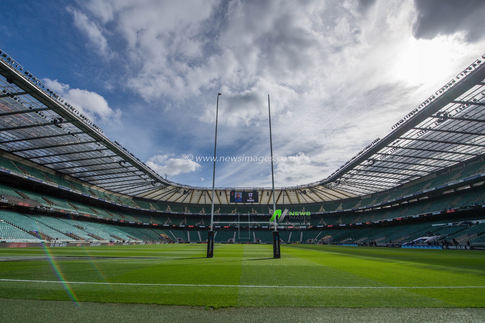 General view of Twickenham Stadium, Home of Englandduring the 2023 Guinness 6 Nations match England vs France at Twickenham Stadium, Twickenham, United Kingdom, 11th March 2023

(Photo by Craig Thomas/News Images)