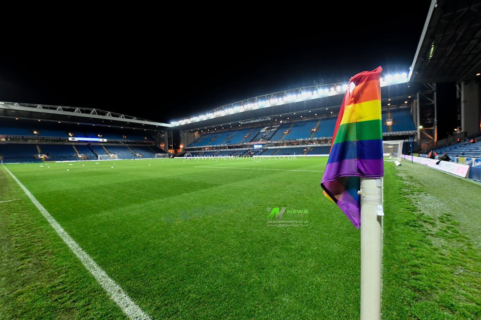 27th November 2019, Ewood Park, Blackburn, England; Sky Bet Championship, Blackburn Rovers v Brentford : A general view of Ewood Park, the home of Blackburn Rovers

Credit: Simon Whitehead/News Images