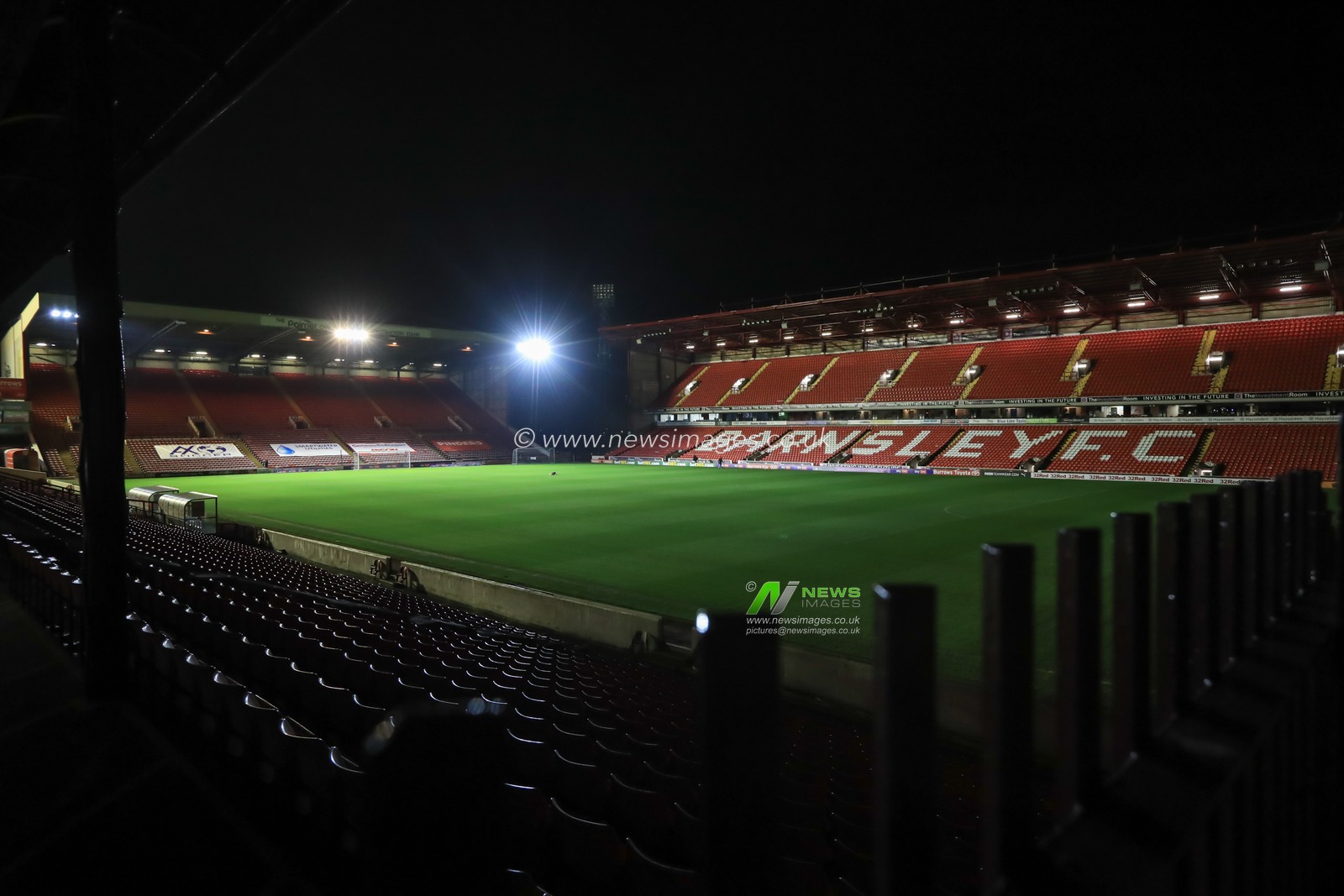 A general view of Oakwell