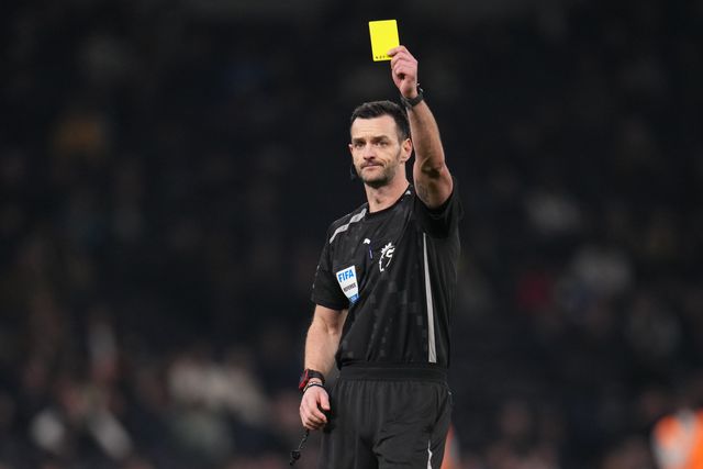 Referee Andrew Madley during the Premier League match Tottenham Hotspur vs Crystal Palace at Tottenham Hotspur Stadium, London, United Kingdom on 05 March 2026

(Photo by Harvey Murphy/News Images)