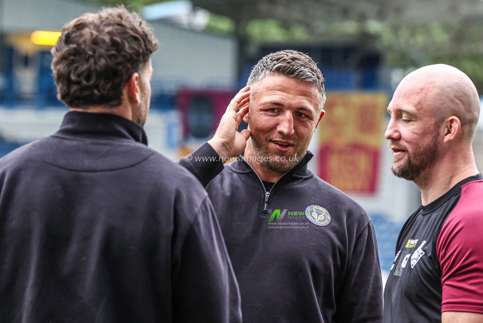 Sam Burgess manager of Warrington Wolves arrives during the Betfred Super League round 10 match Huddersfield Giants vs Warrington Wolves at Accu Stadium, Huddersfield, United Kingdom on 02 May 2026

(Photo by Alfie Cosgrove/News Images)
