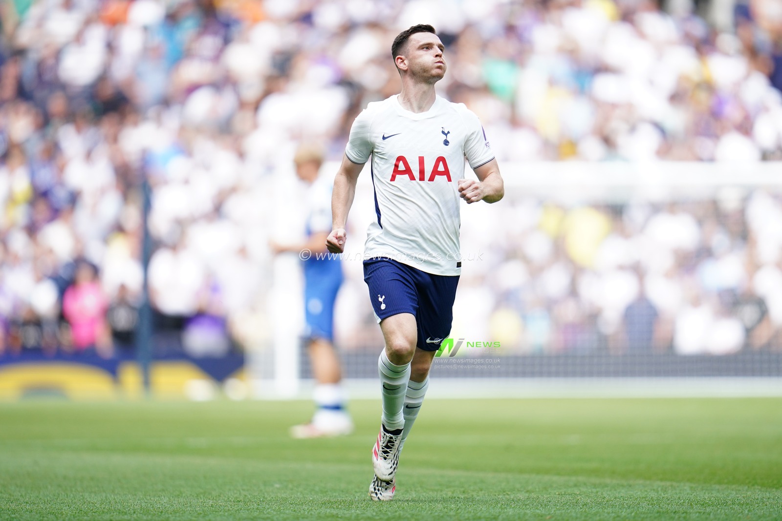 Andy Robertson of Tottenham Hotspur during the pre-season friendly match Tottenham Hotspur vs Hoffenheim at Tottenham Hotspur Stadium, London, United Kingdom on 15 August 2026

(Photo by Harvey Murphy/News Images)