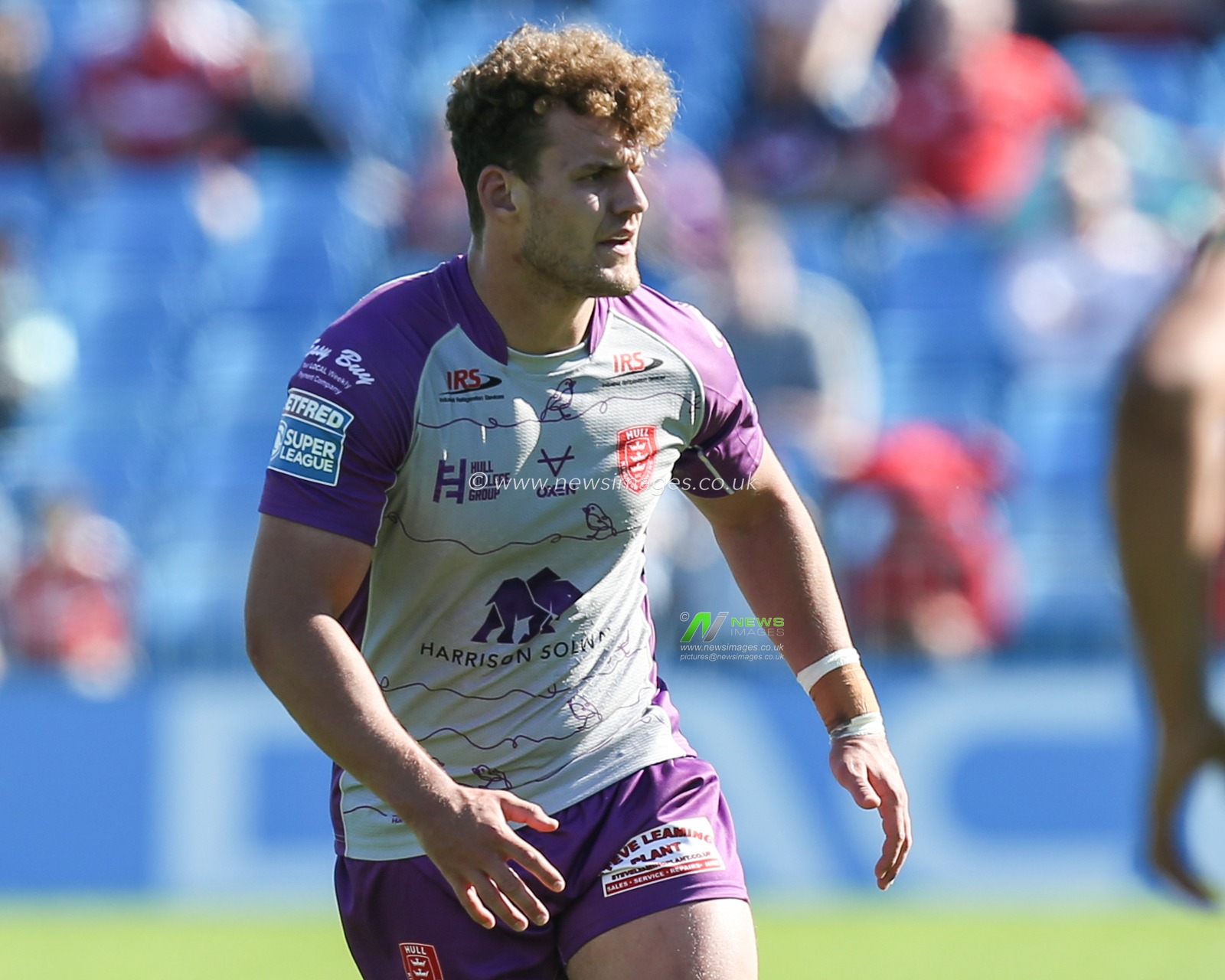 George Lawler (15) of Hull KR during the game