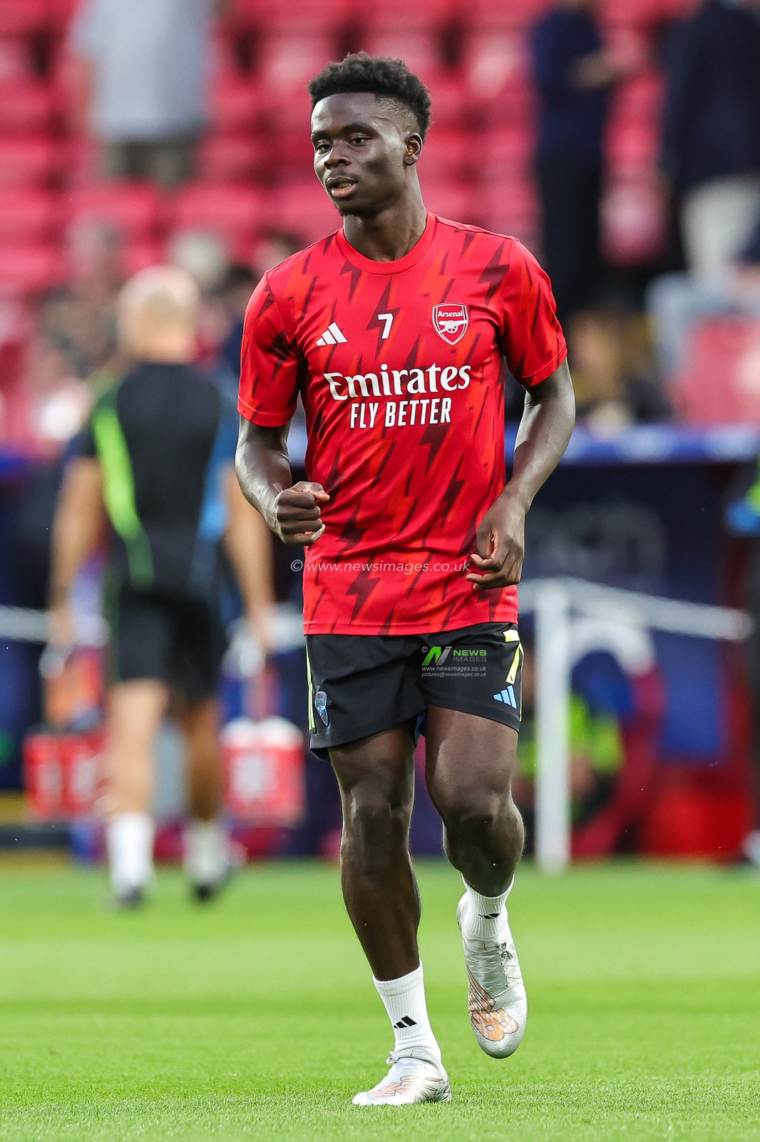 Bukayo Saka #7 of Arsenal during the Premier League match Crystal Palace vs Arsenal at Selhurst Park, London, United Kingdom, 21st August 2023

(Photo by Mark Cosgrove/News Images)