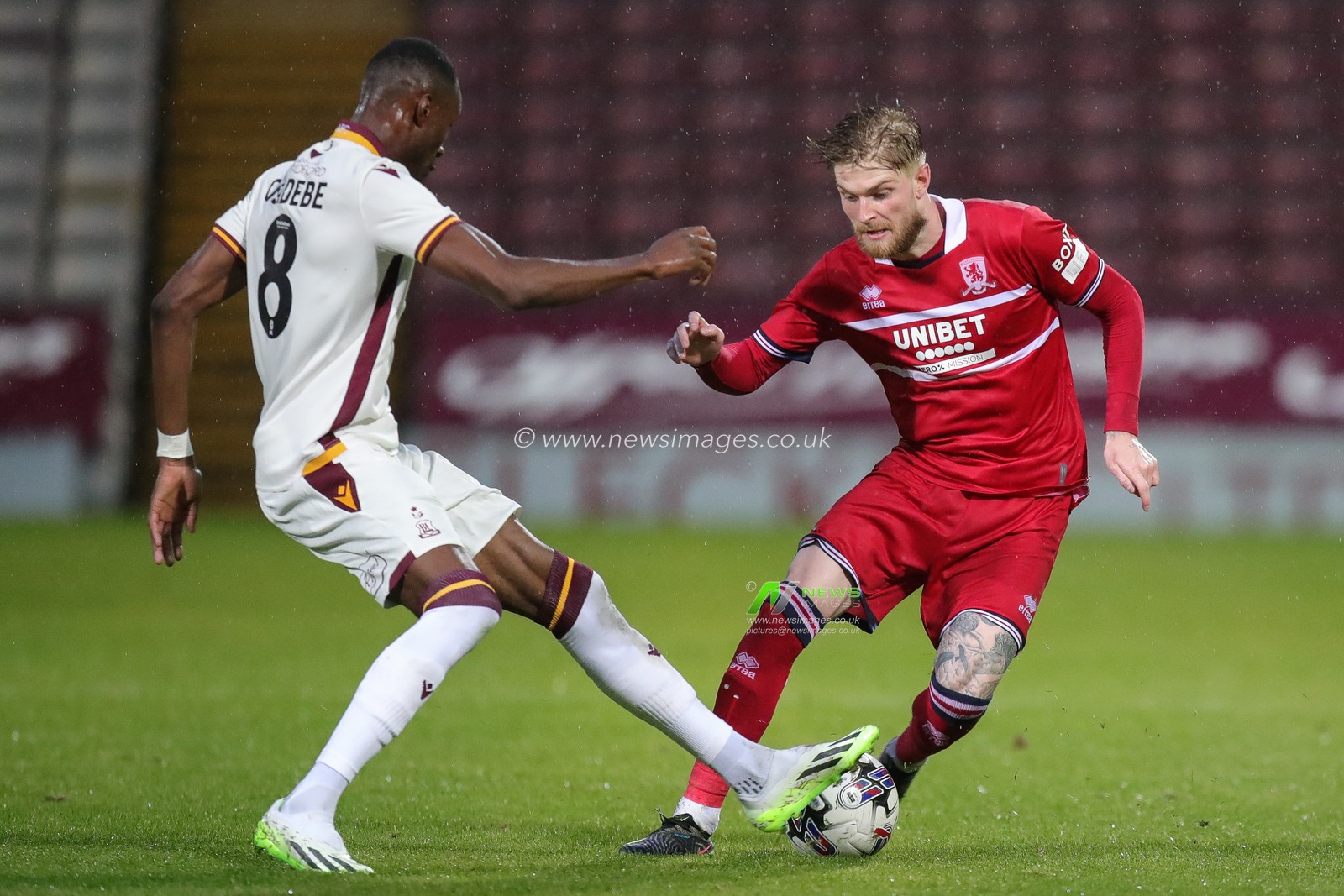 Hayden Coulson #22 of Middlesbrough during the Pre-season friendly match Bradford City vs Middlesbrough at University of Bradford Stadium, Bradford, United Kingdom, 26th July 2023

(Photo by James Heaton/News Images)