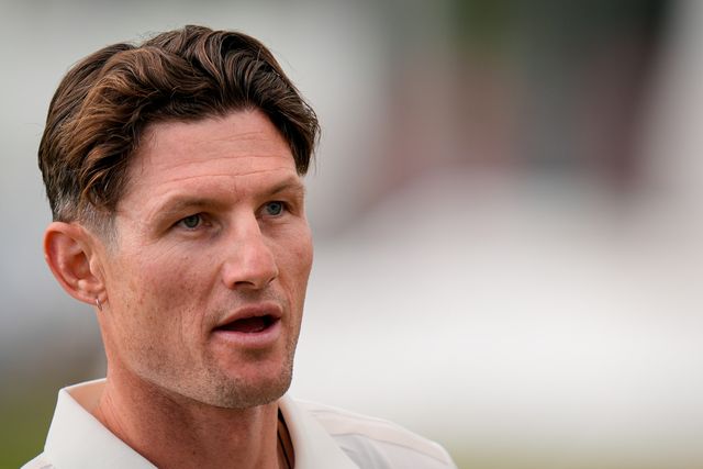 Cameron Bancroft walks after victory during the county Championship Division Two day 4 Derbyshire vs Gloucestershire at The Central Co-Op County Ground, Derby, United Kingdom on 27 April 2026

(Photo by Maynard Manyowa/News Images)