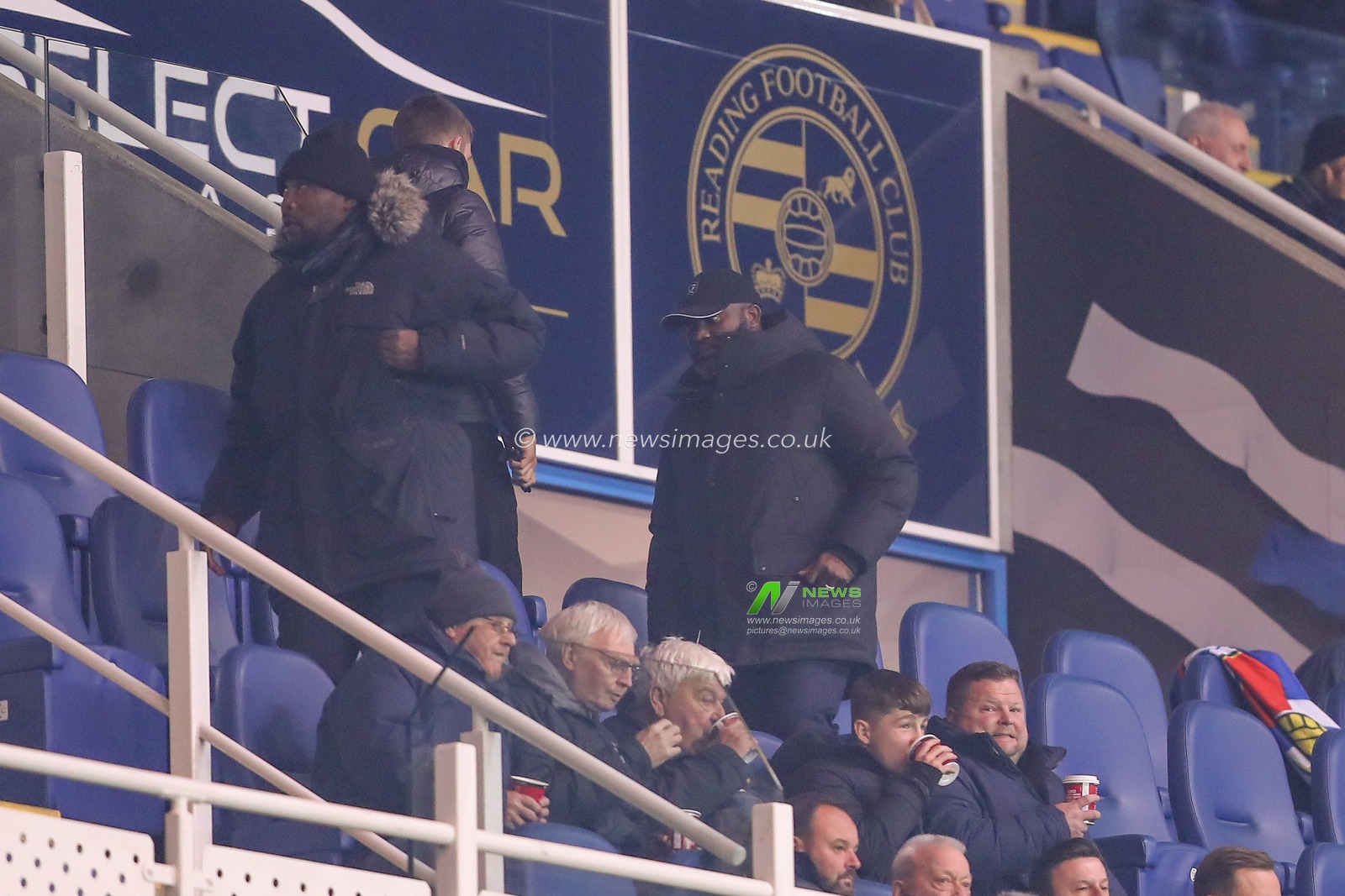 Dozy Mmobuosi potentially the new owner of Sheffield United is in attendance for the Sky Bet Championship match Reading vs Sheffield United at Select Car Leasing Stadium, Reading, United Kingdom, 7th March 2023

(Photo by Gareth Evans/News Images)