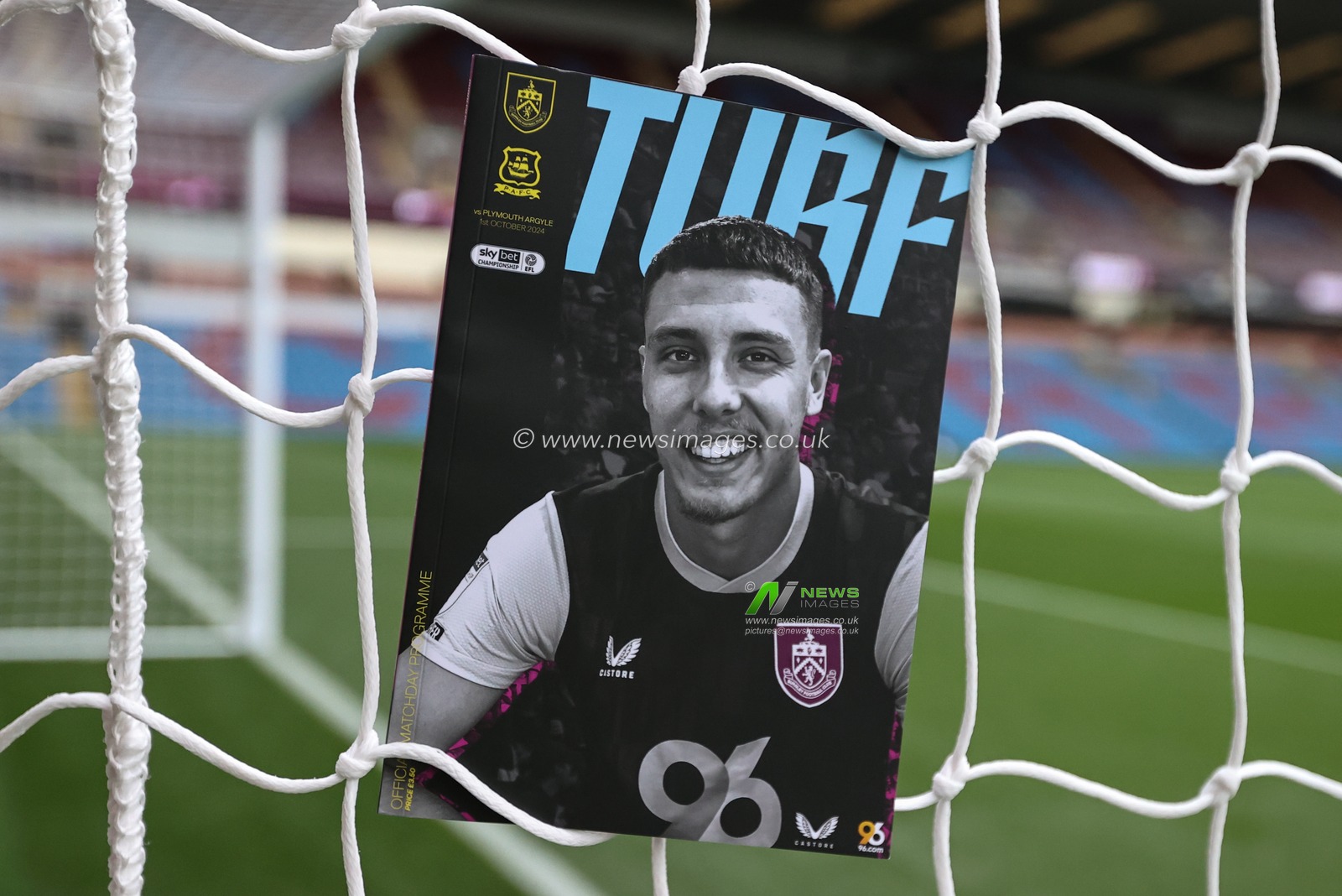 The match day programme during the Sky Bet Championship match Burnley vs Plymouth Argyle at Turf Moor, Burnley, United Kingdom, 1st October 2024

(Photo by Alfie Cosgrove/News Images)
