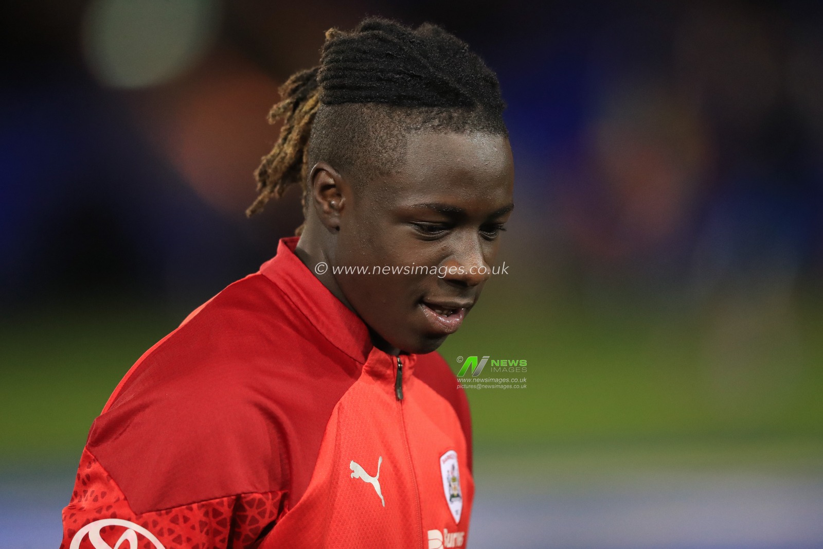 FÃ¡bio JalÃ³ #12 of Barnsley in the pregame warmup session during the Sky Bet League 1 match Peterborough United vs Barnsley at Weston Homes Stadium, Peterborough, United Kingdom, 29th December 2023

(Photo by Alfie Cosgrove/News Images)