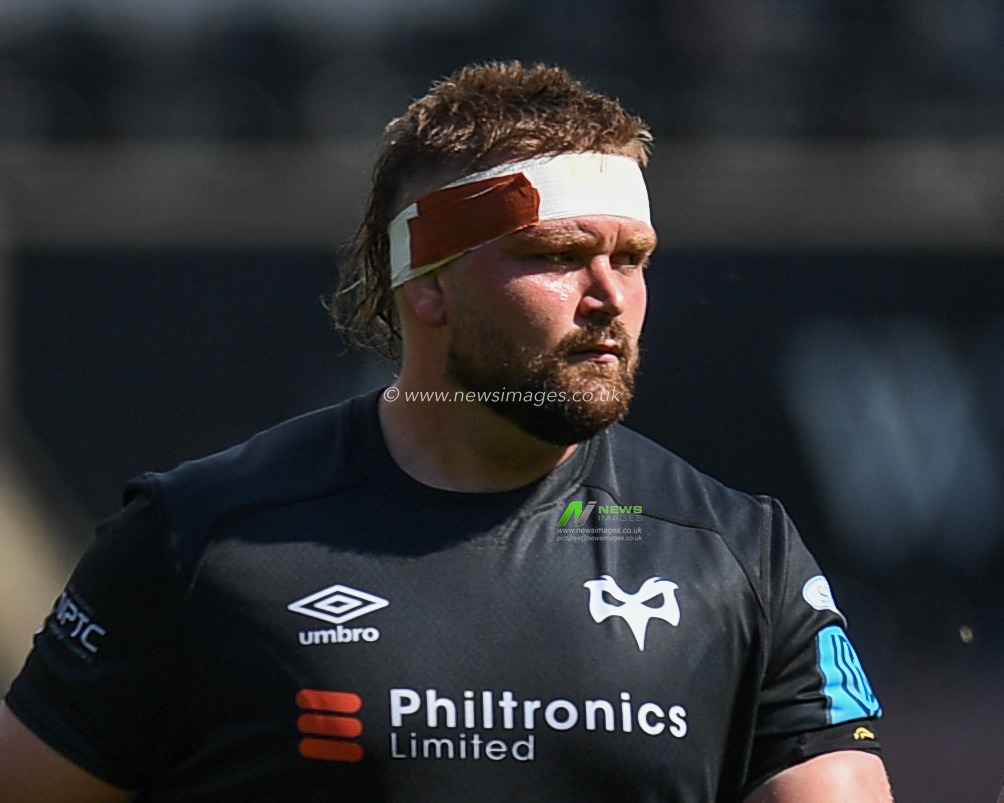 Tomas Francis of Ospreys, during the game