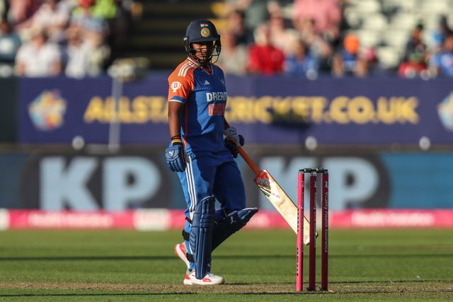 Deepti Sharma of India during the 5th Vitality IT20 England Women vs India Women at Edgbaston, Birmingham, United Kingdom, 12th July 2025

(Photo by Izzy Poles/News Images)